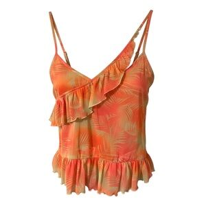 Urban Outfitters Asymmetrical Ruffle Cami